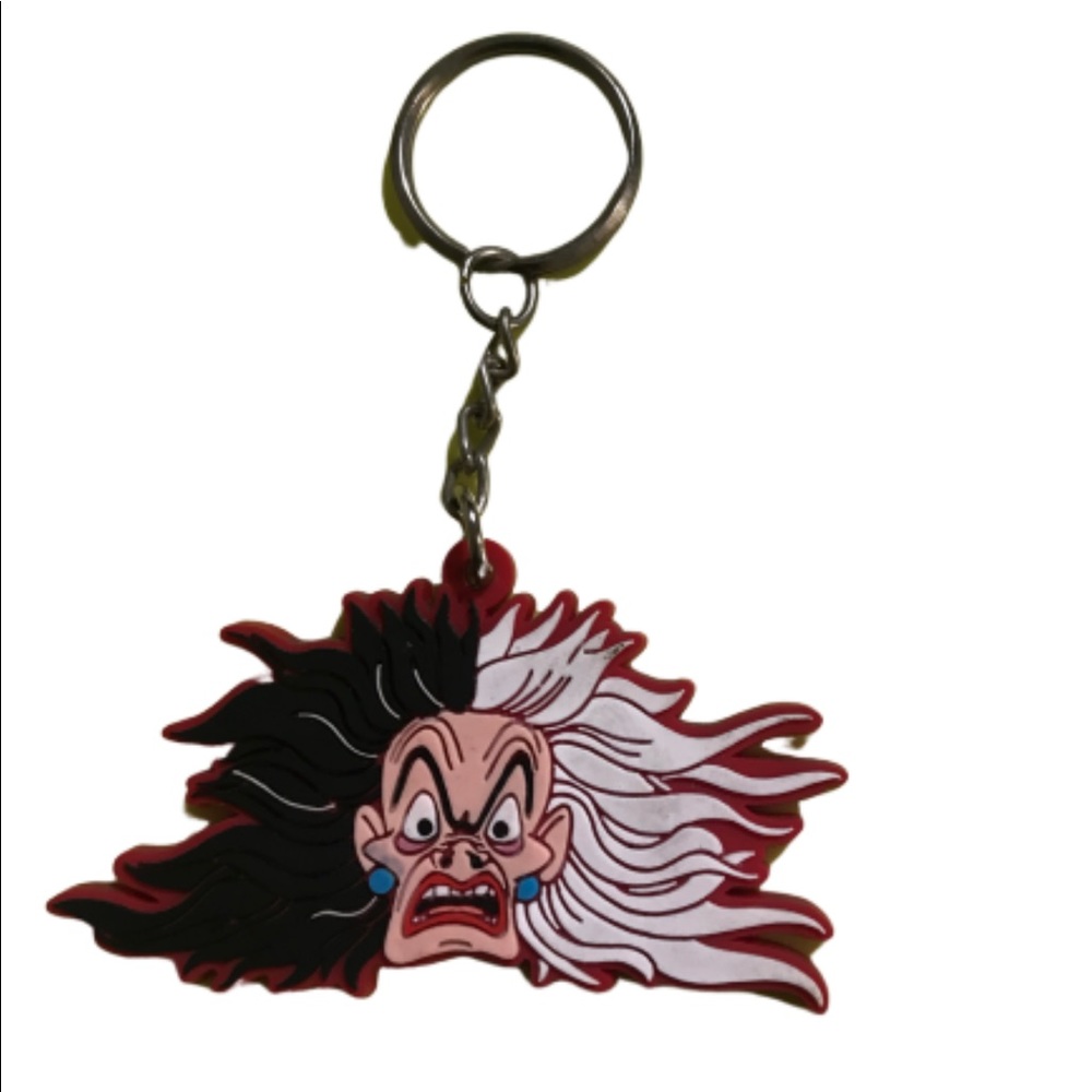 101 Dalmatians Cruella Divelle Key Chain